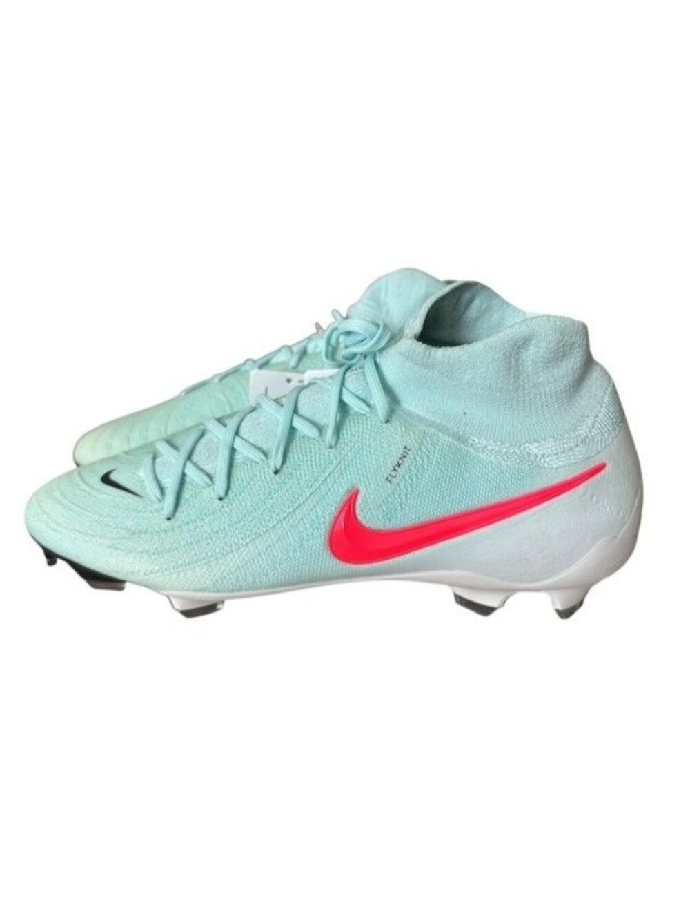 Nike Phantom Luna II Pro FG Soccer Cleats Mint/Atomic Red FG2575-300 Mens 10 NEW
